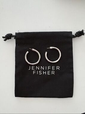 Jennifer Fisher 1” Lilly Hoops - never worn